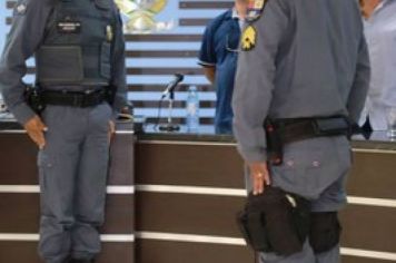 Foto - TROCA DE COMANDO DA POLICIA MILITAR